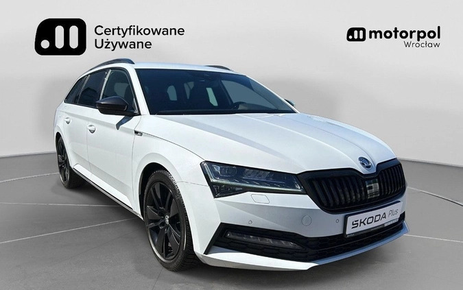 Skoda Superb cena 124900 przebieg: 152549, rok produkcji 2020 z Tarnogród małe 742